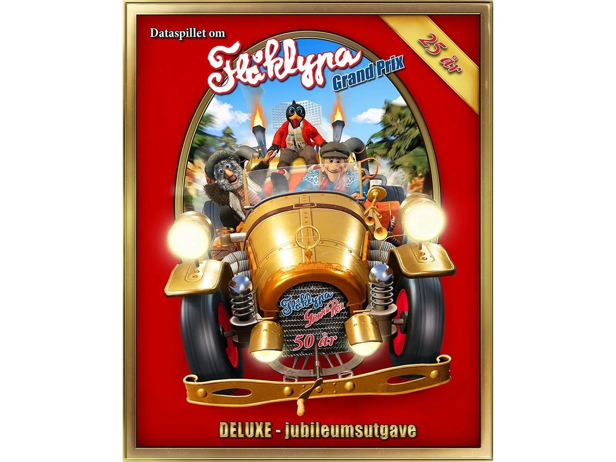 Flåklypa Grand Prix DELUXE jubileumsutgave PC Spill til PC
