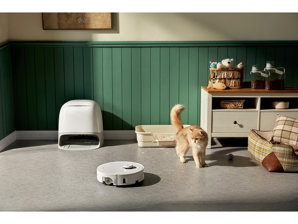 Roborock Qrevo Curv 2 Flow robotstøvsuger (hvit) Robotstøvsugere