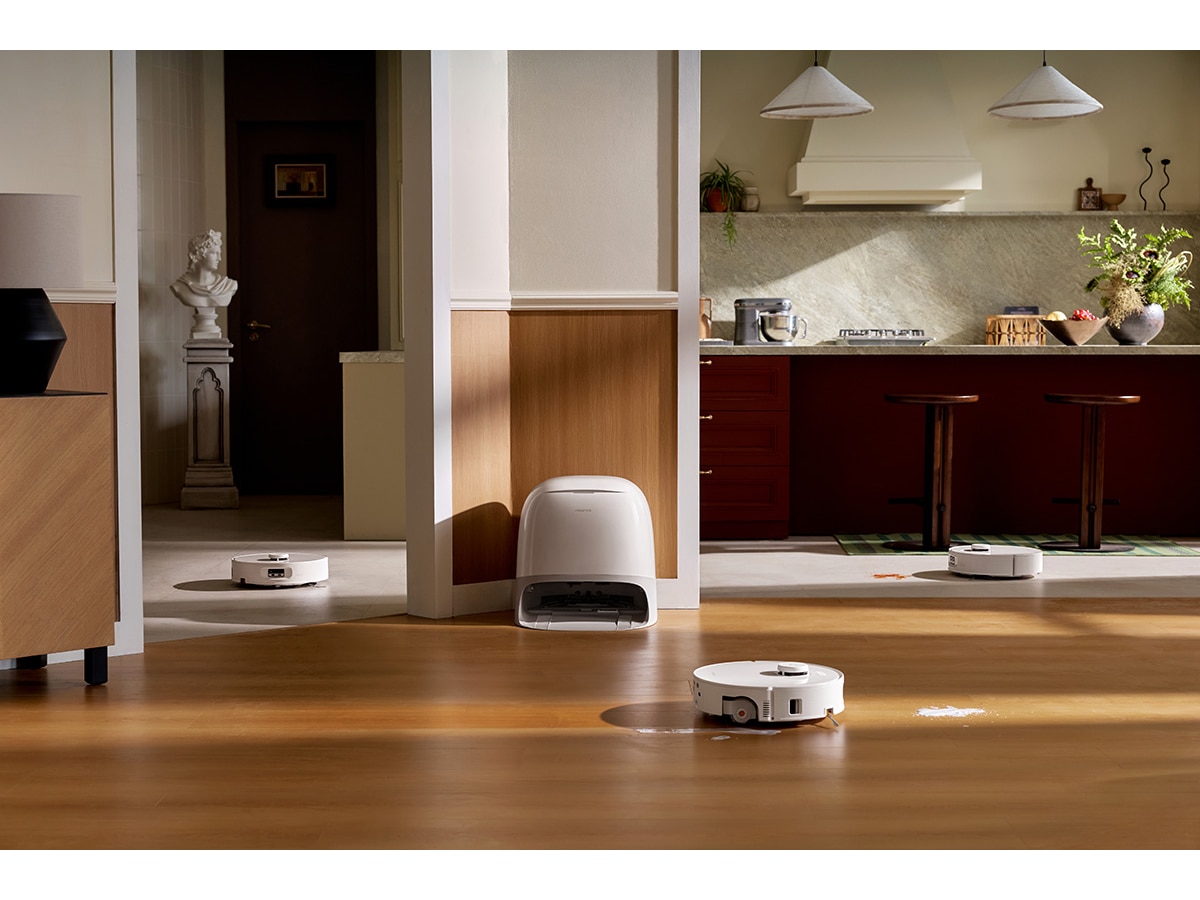 Roborock Qrevo Curv 2 Flow robotstøvsuger (hvit) Robotstøvsugere