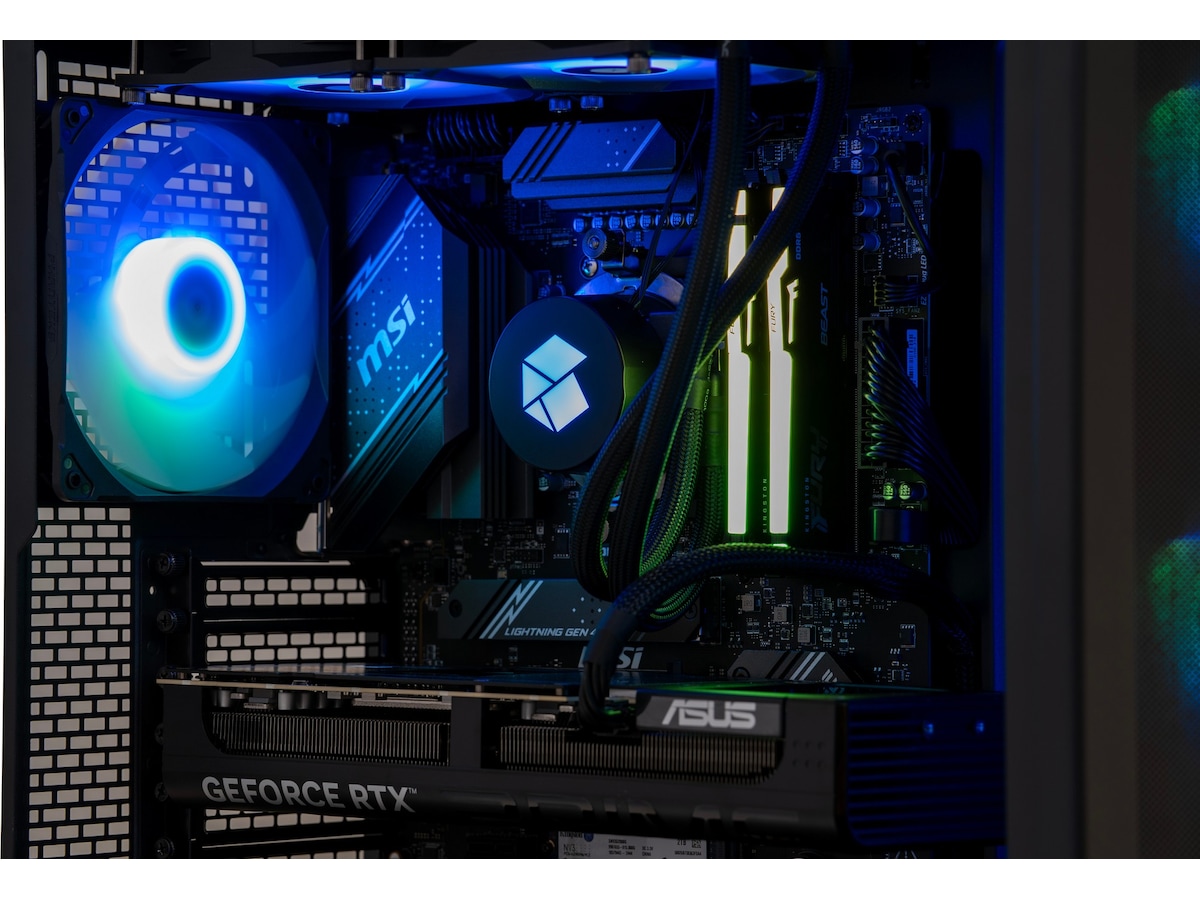 Komplett-PC Epic Gaming a277 RGB Gaming-PC stasjonær