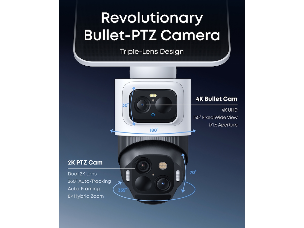 Eufy eufyCam S4 Solo overvåkningskamera Overvåkningskameraer