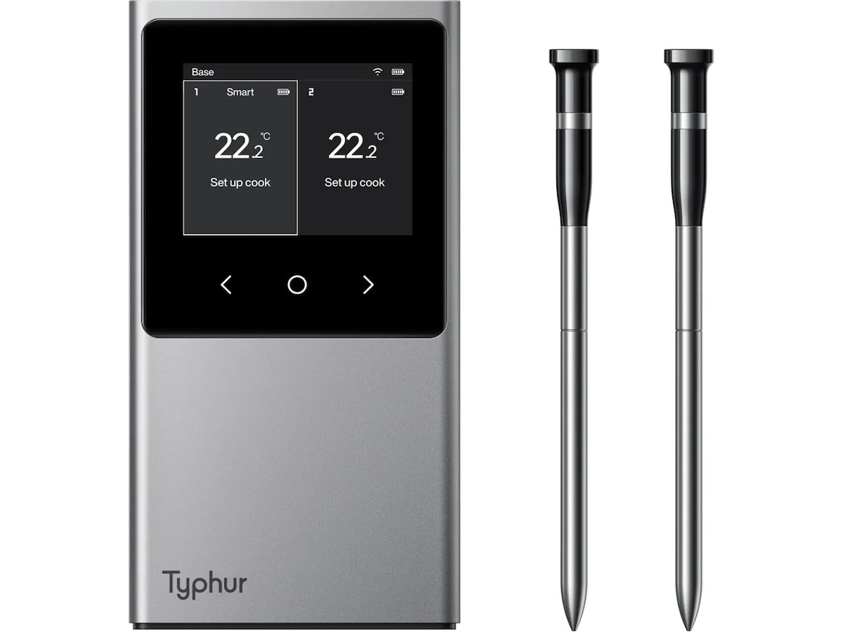 Typhur WT03 Sync trådløst kjøtttermometer dobbel 2-sonde Andre kjøkkenapparater
