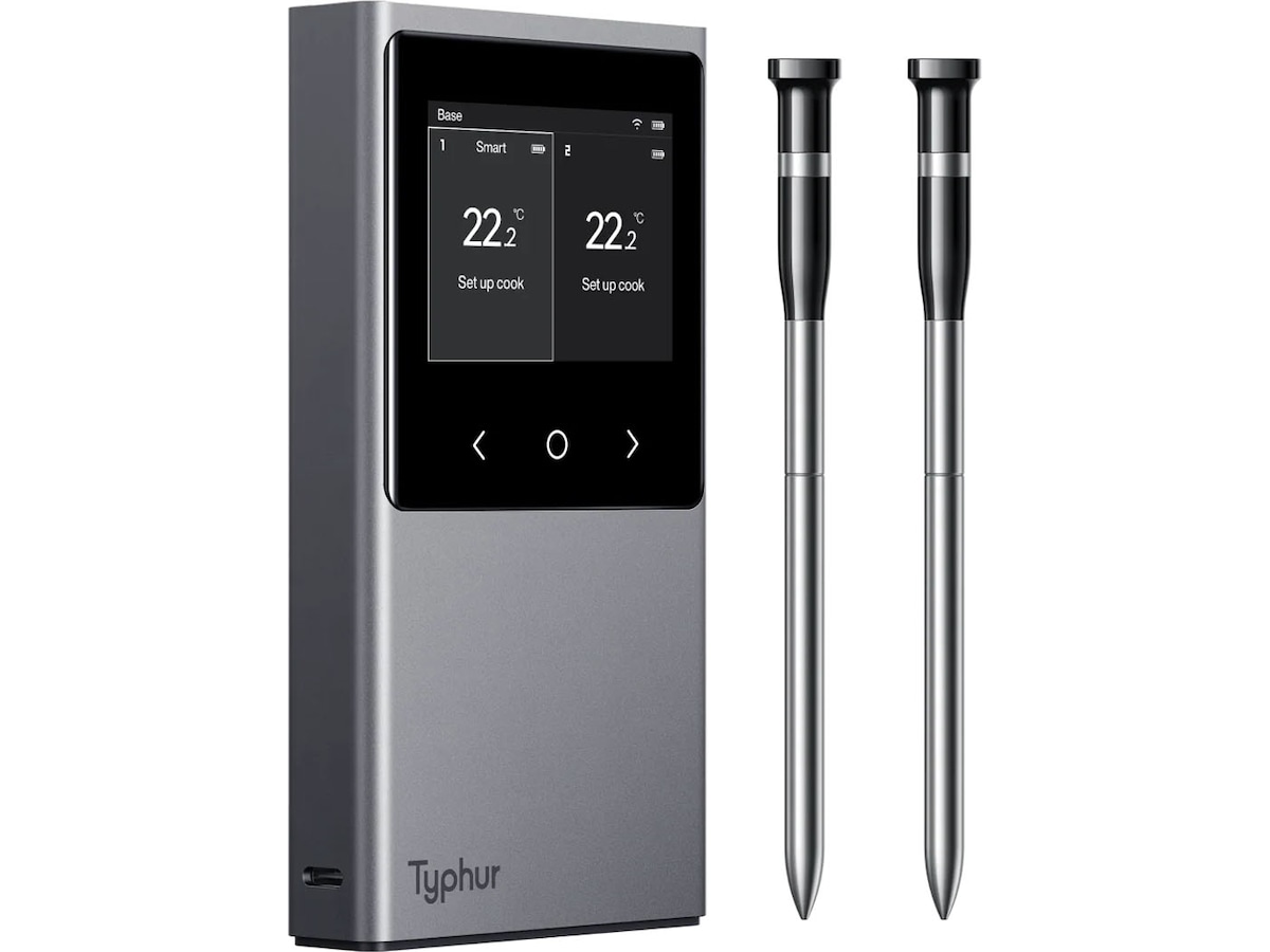 Typhur WT03 Sync trådløst kjøtttermometer dobbel 2-sonde Andre kjøkkenapparater