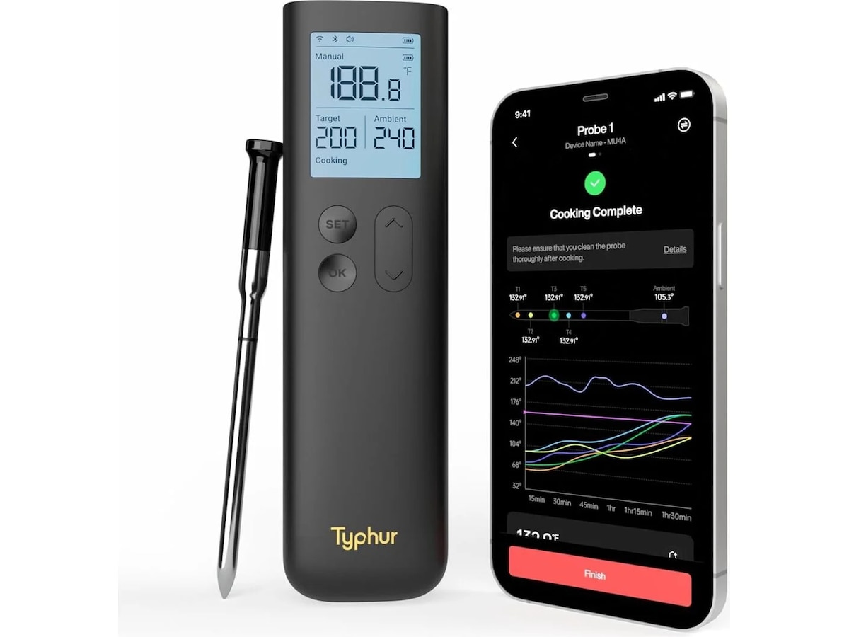 Typhur Sync Gold Lite kjøttermometer Andre kjøkkenapparater