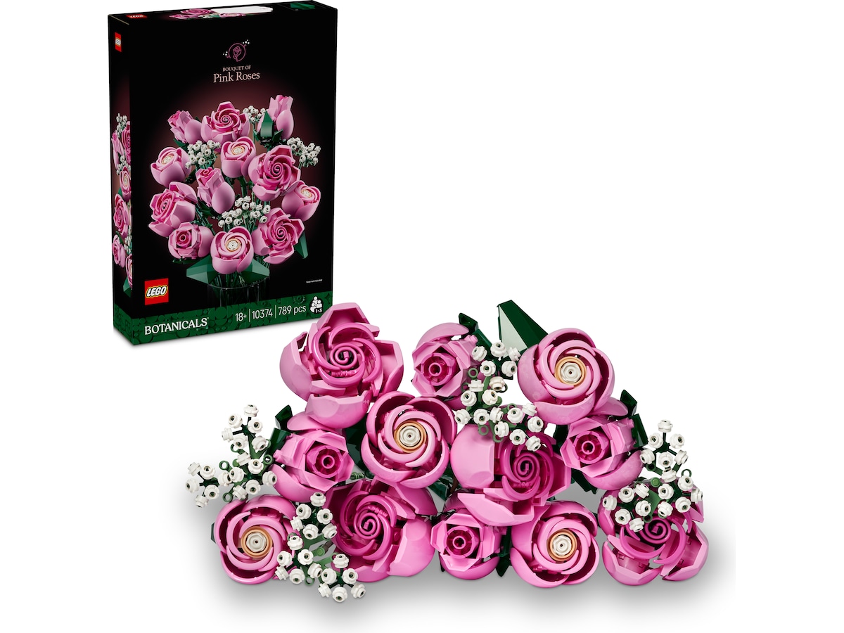 LEGO Botanicals bukett med roser 10374 (rosa) LEGO