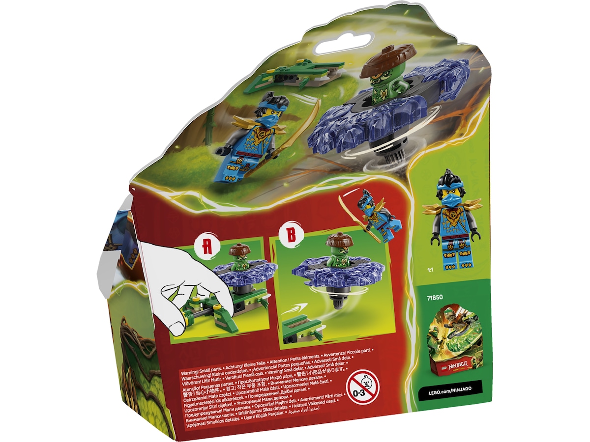 LEGO Ninjago Nya mot mutasjonsmonster-spinner 71849 LEGO