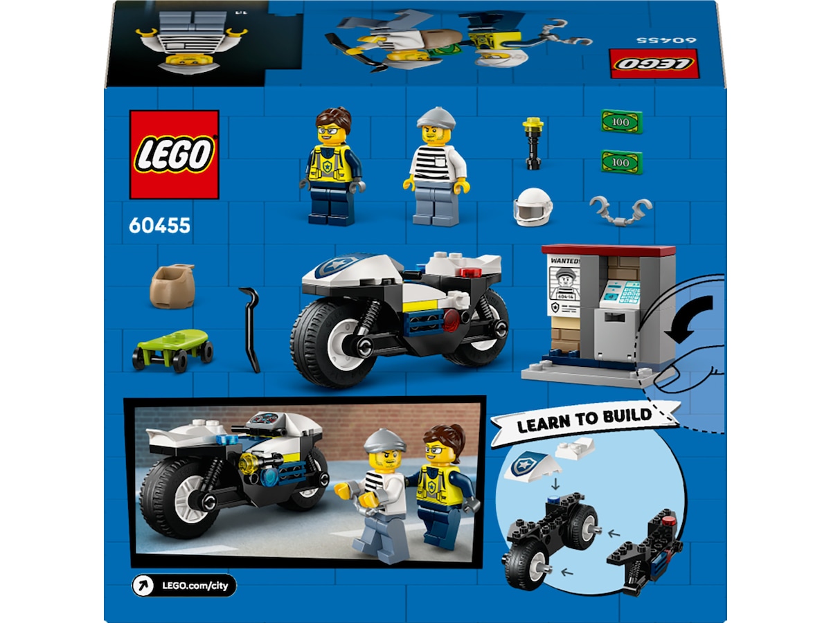 LEGO City politiets motorsykkeljakt 60455 LEGO