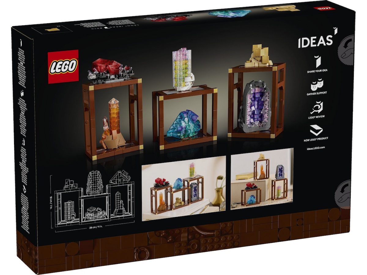 LEGO Ideas mineralsamling 21362 LEGO