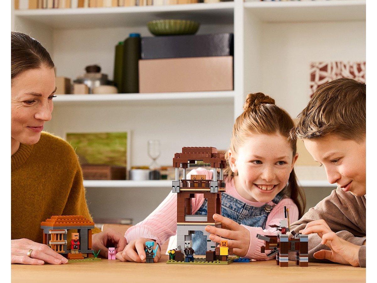 LEGO Minecraft plyndrervakttårn og vildtjur 21278 LEGO