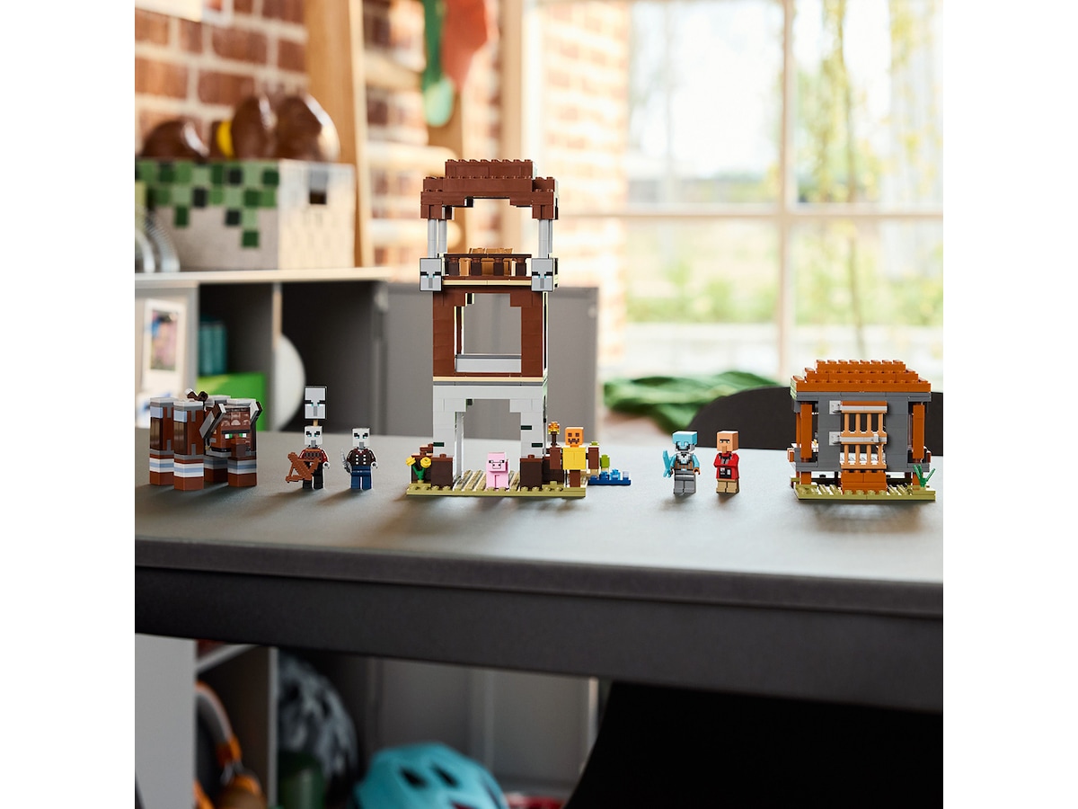 LEGO Minecraft plyndrervakttårn og vildtjur 21278 LEGO