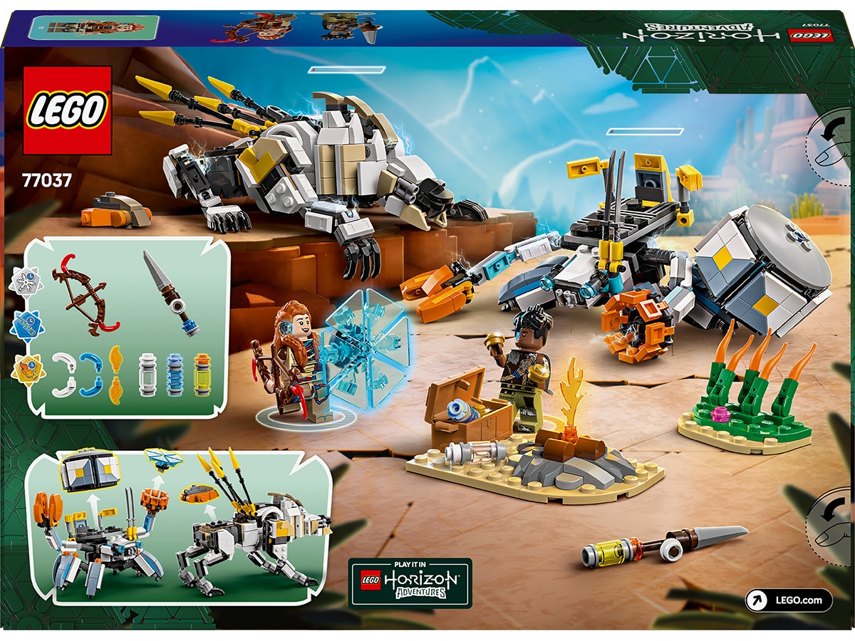 LEGO Horizon Aloy og Varl mot Sköldkryp og Sågtand 77037 LEGO