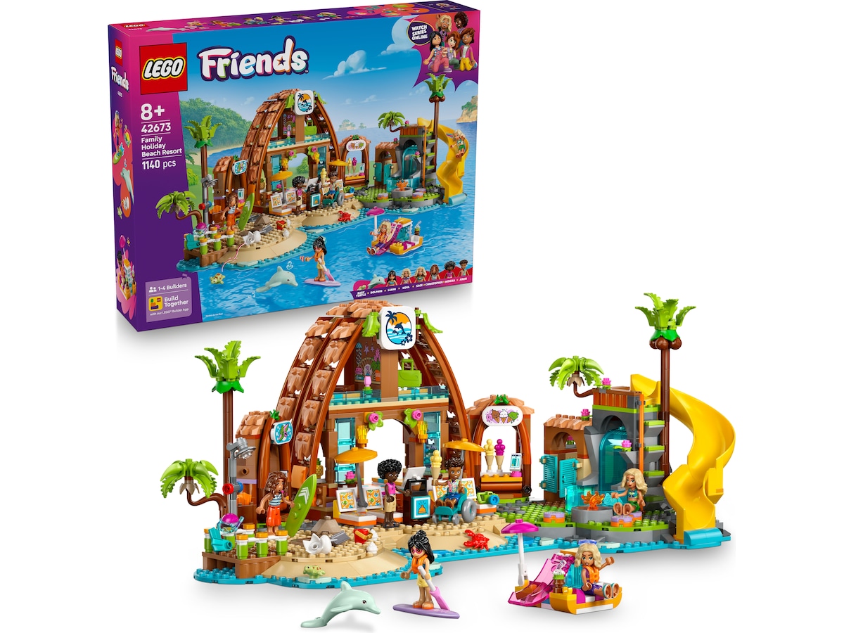 LEGO Friends familieferie på strandresort 42673 LEGO