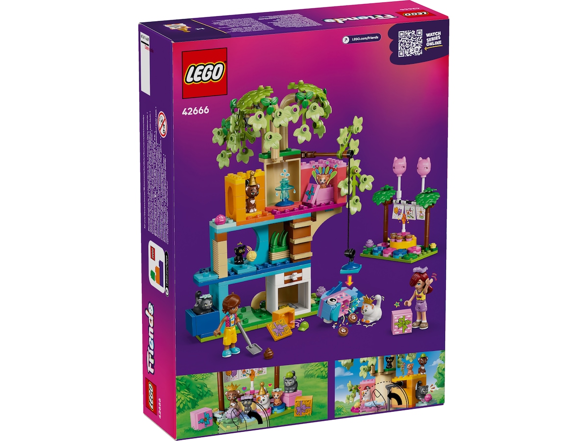 LEGO Friends kattefest og trehytte 42666 LEGO