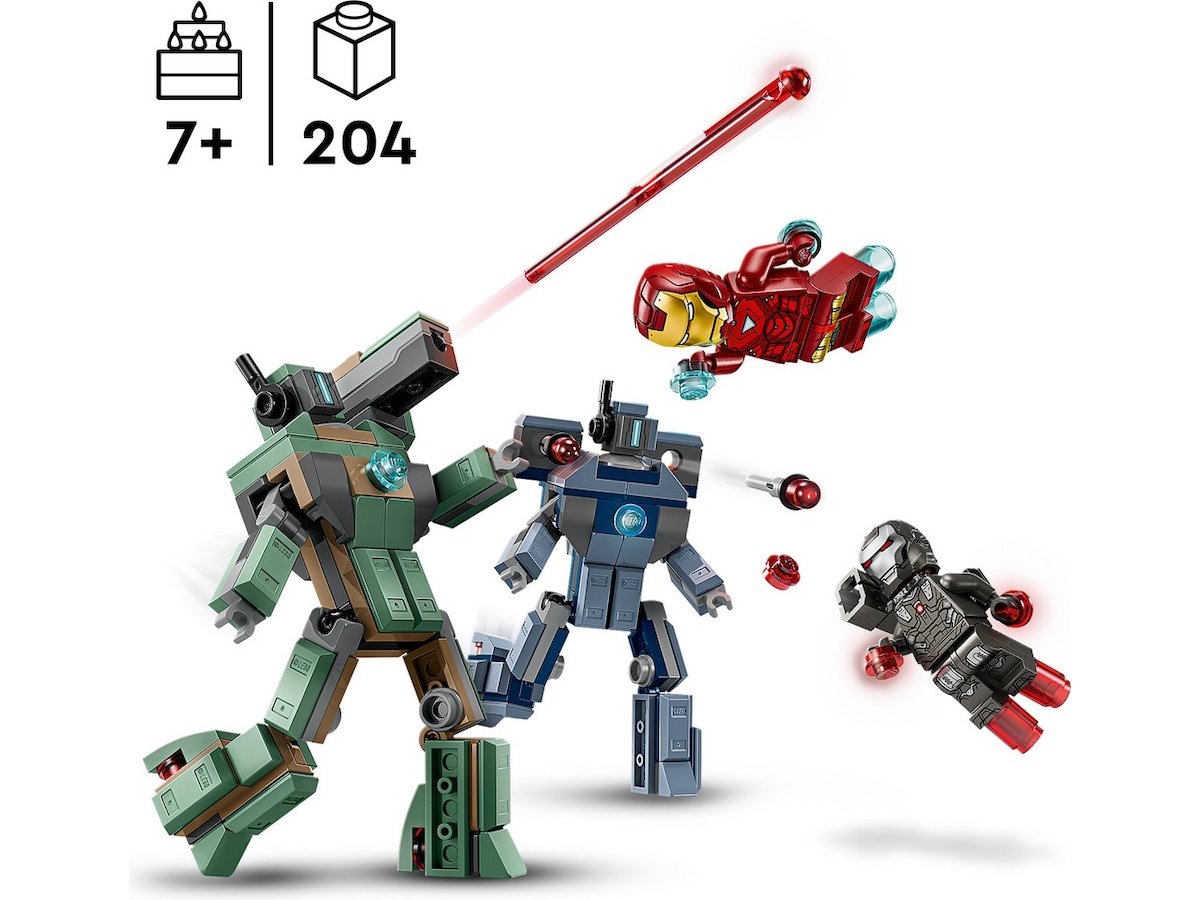 LEGO Super Heroes Iron Man og War Machine mot Hammer-droner 76320 LEGO