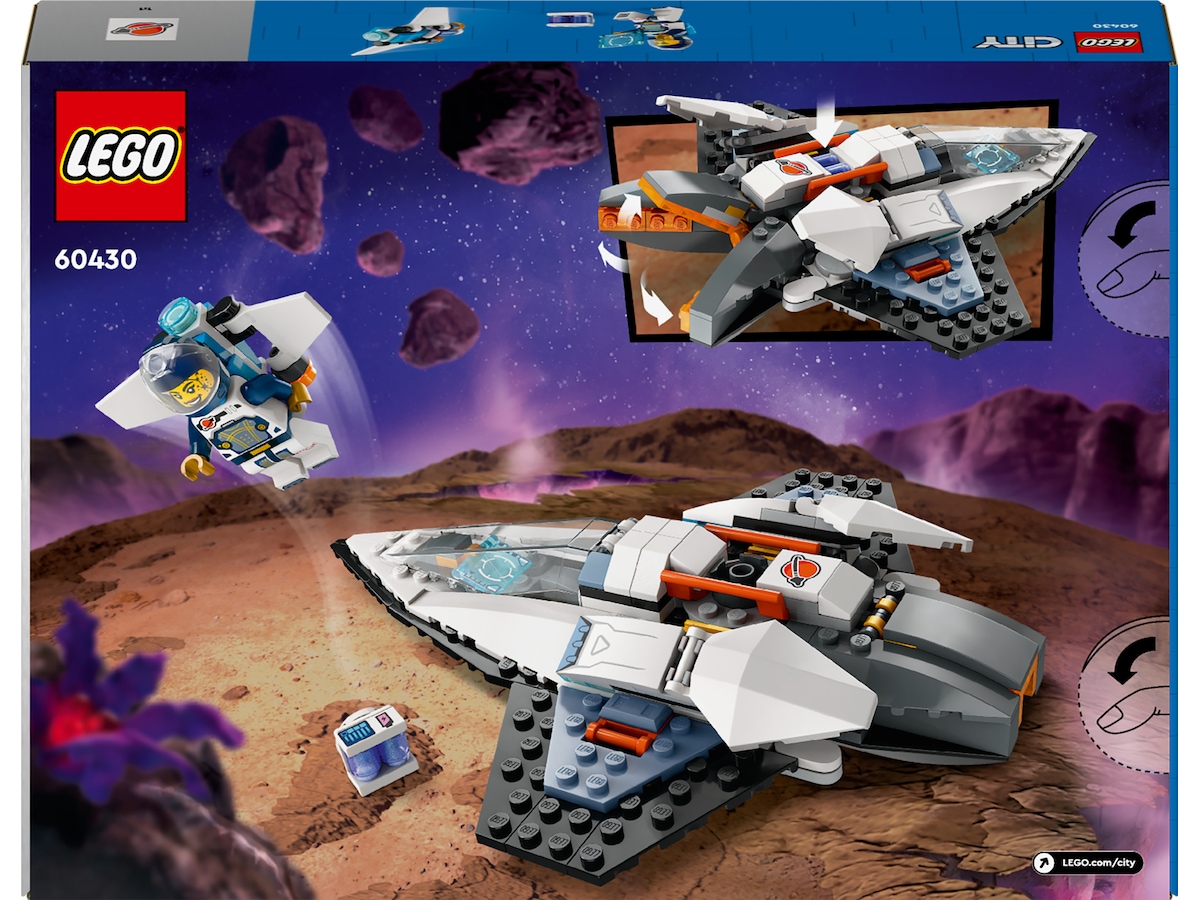 LEGO City Space intergalaktisk romskip 60430 LEGO