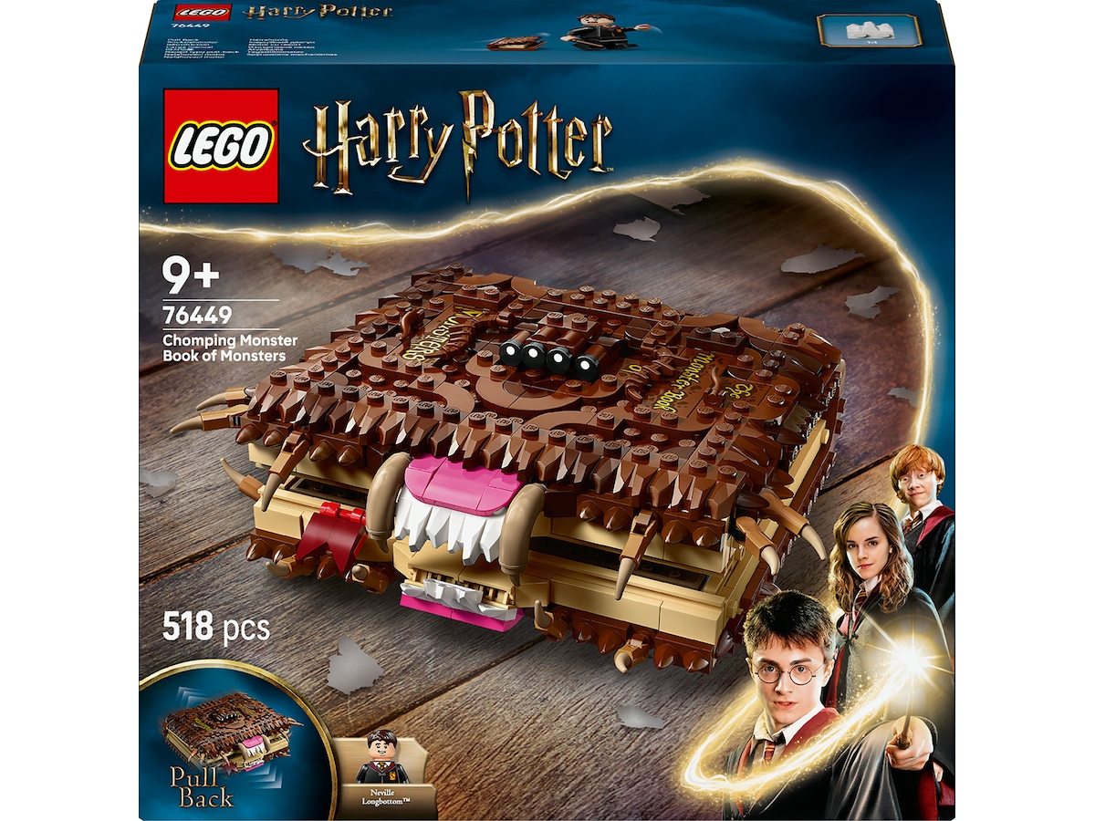 LEGO Harry Potter den bitende monsterboken om monstre 76449 LEGO