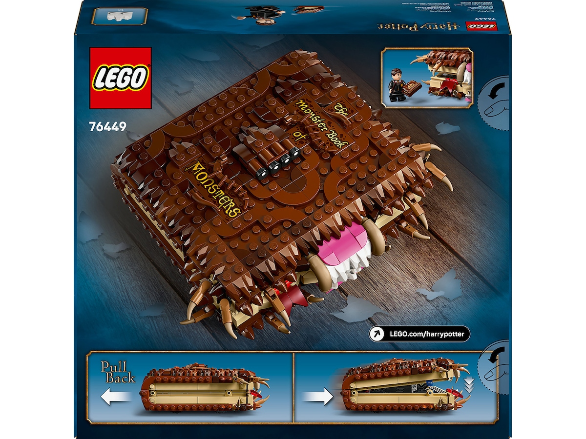 LEGO Harry Potter den bitende monsterboken om monstre 76449 LEGO