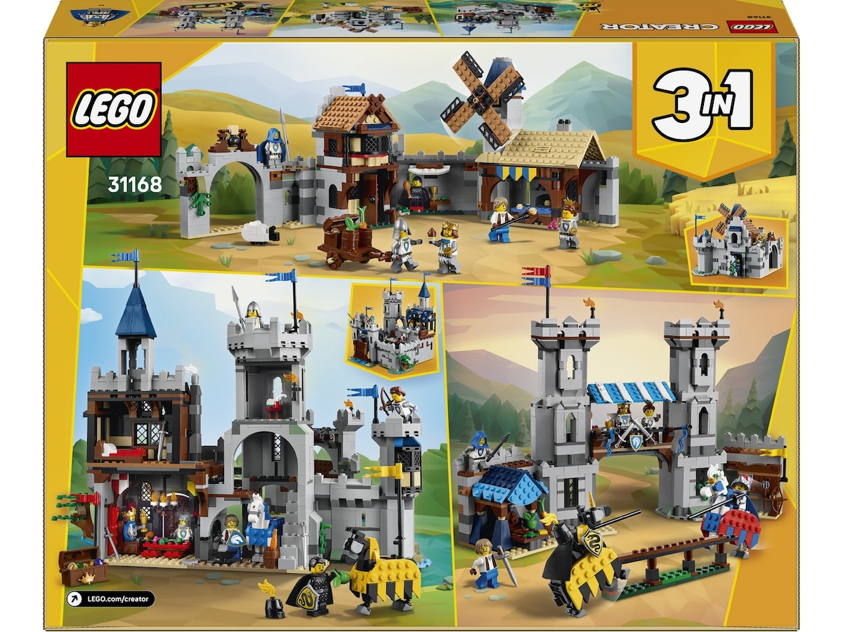 LEGO Creator middelaldersk ridderslott 31168 LEGO