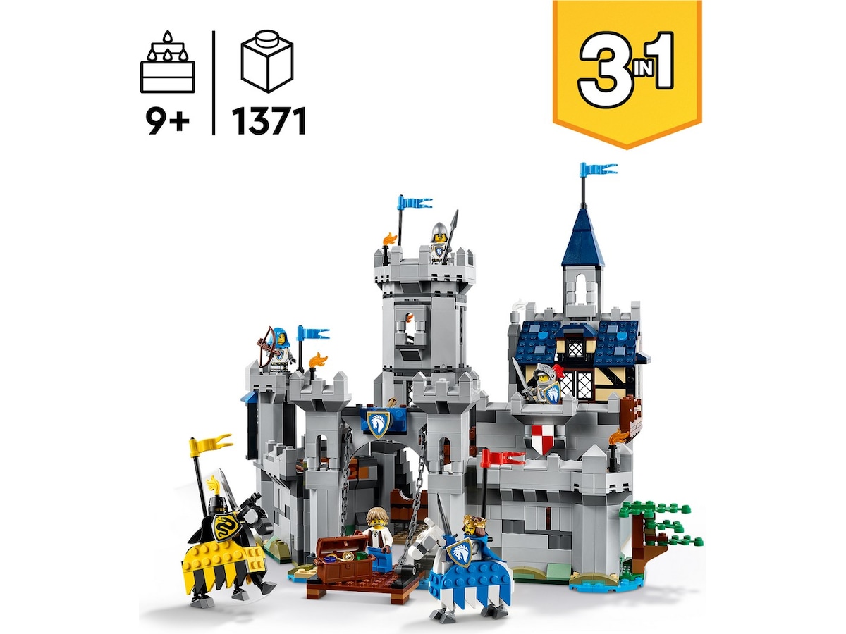LEGO Creator middelaldersk ridderslott 31168 LEGO