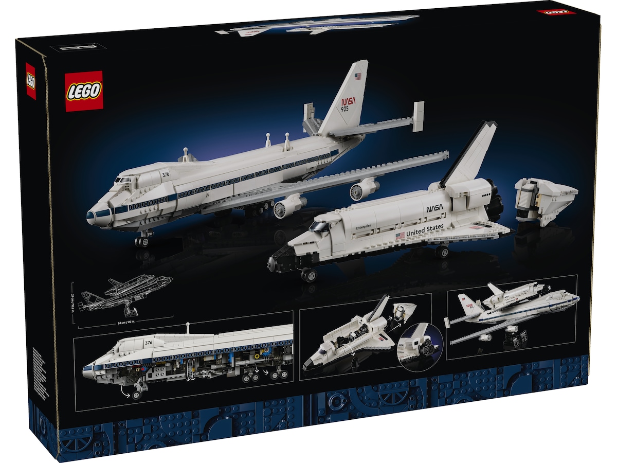 LEGO Icons Shuttle Carrier Aircraft 10360 LEGO