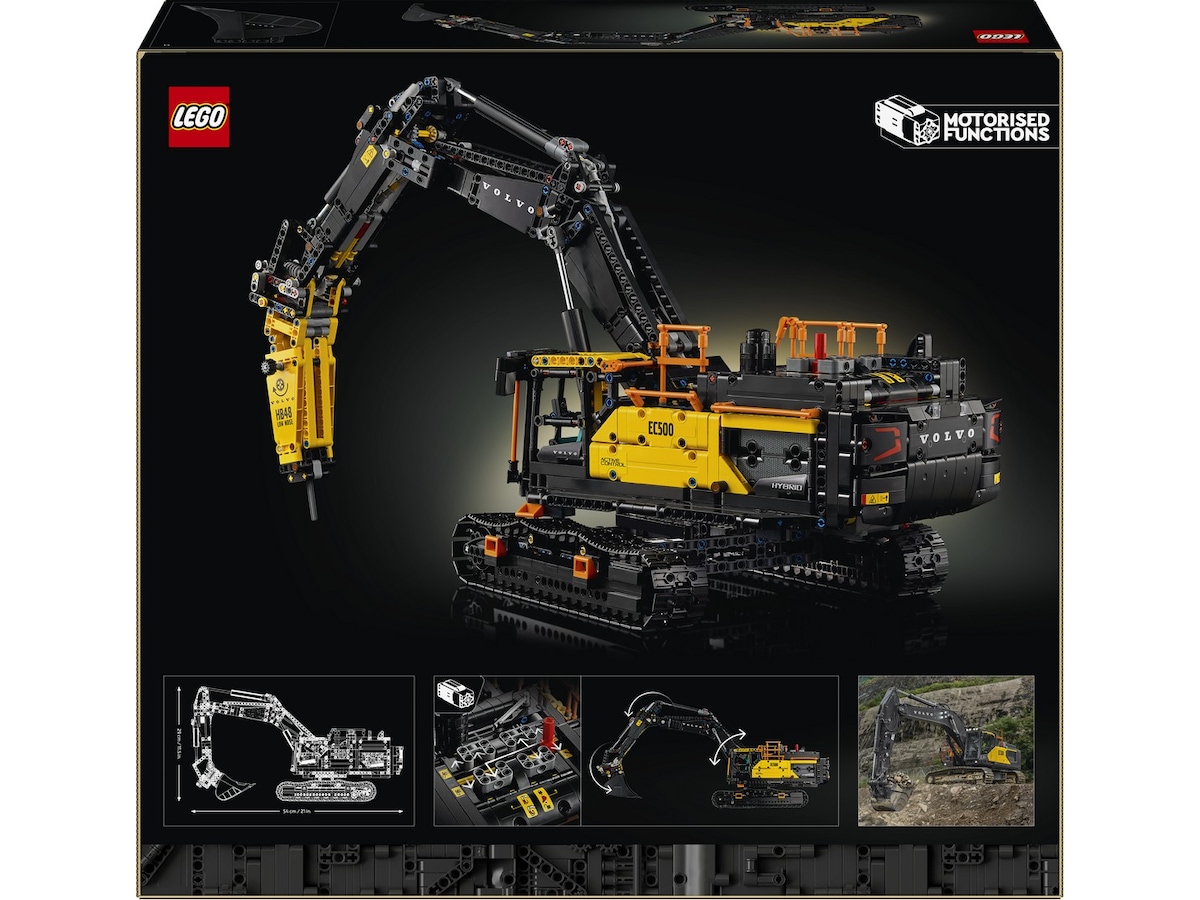 LEGO Technic Volvo EC500 Hybrid gravemaskin 42215 LEGO