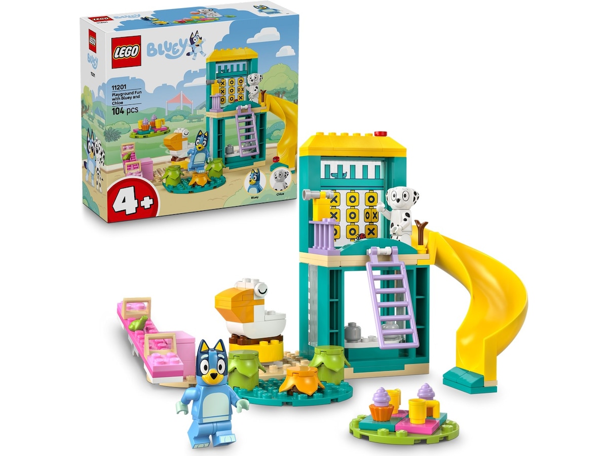 LEGO Bluey moro på lekeplassen med Bluey og Chloe 11201 LEGO