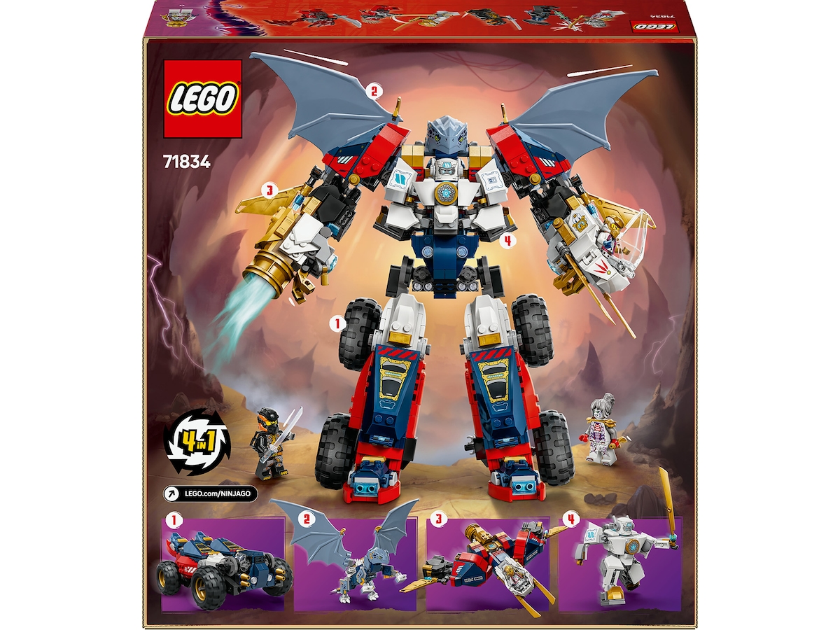LEGO Ninjago Zanes ultrakomborobot 71834 LEGO