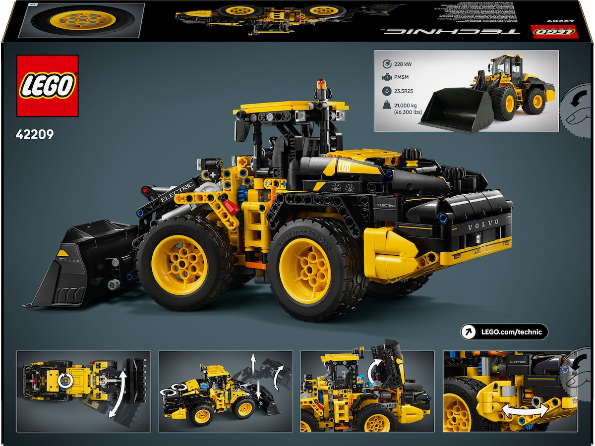 LEGO Technic Volvo L120 elektrisk hjullaster 42209 LEGO