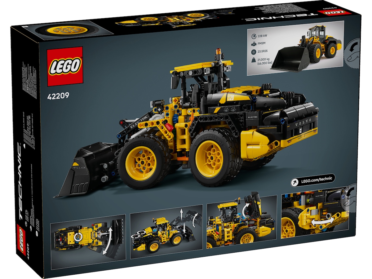 LEGO Technic Volvo L120 elektrisk hjullaster 42209 LEGO