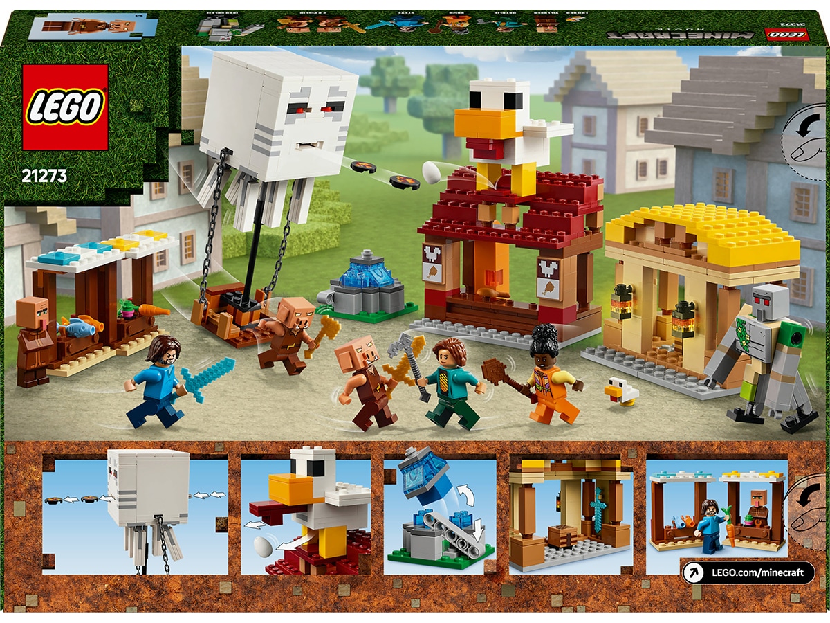 LEGO Minecraft Byanfall med gastballong 21273 LEGO