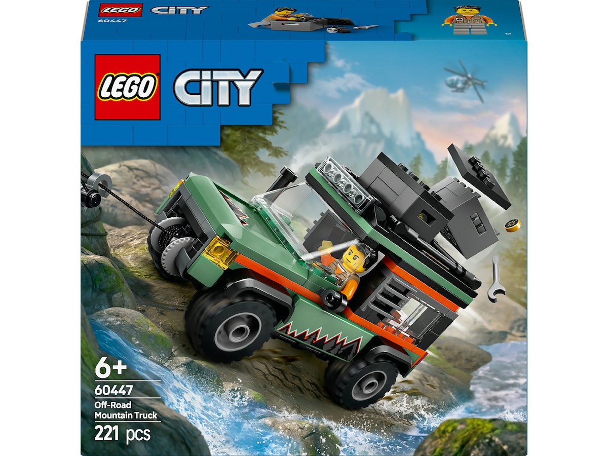 LEGO City Great Vehicles 4WD terrengbil for fjellkjøring 60447 LEGO