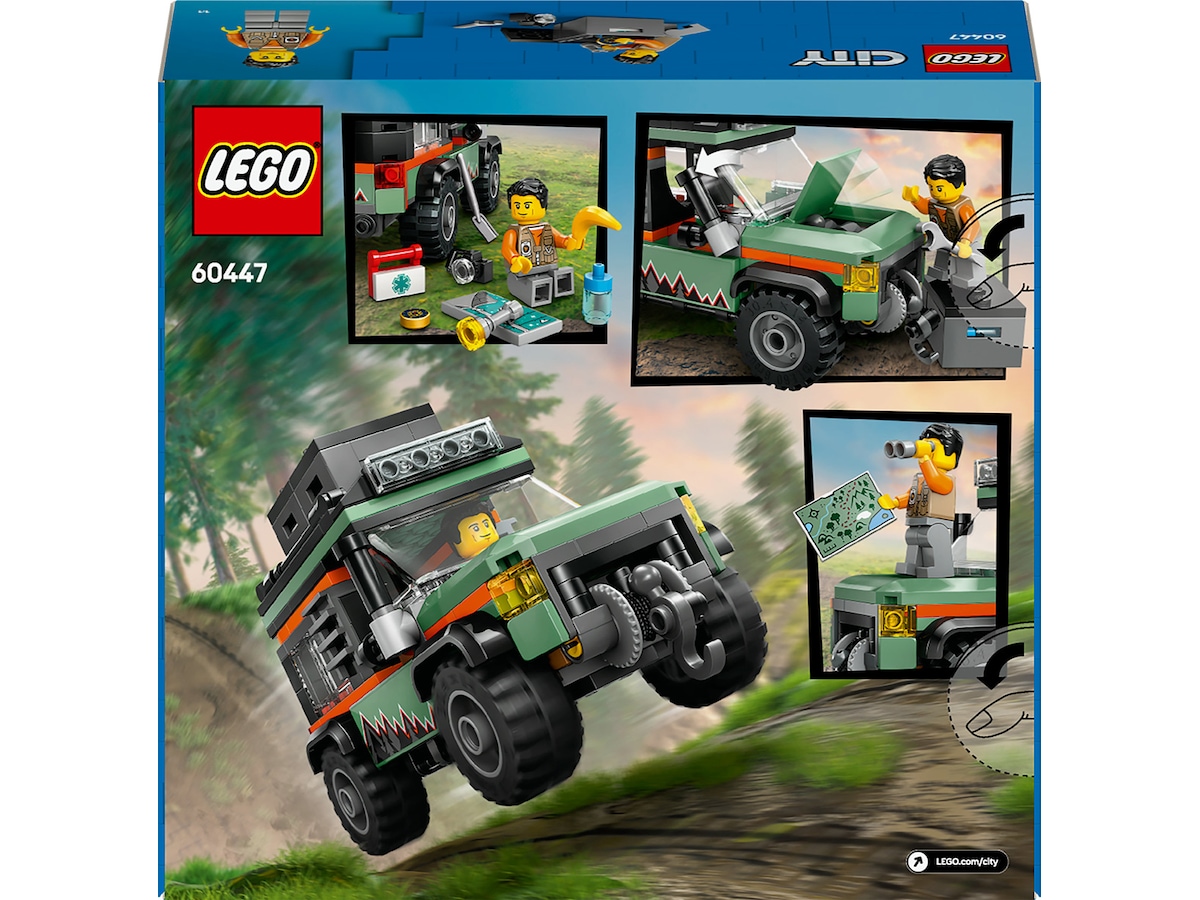 LEGO City Great Vehicles 4WD terrengbil for fjellkjøring 60447 LEGO