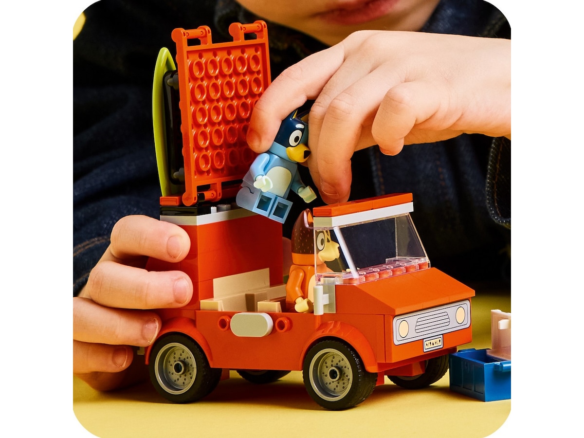 LEGO Bluey Bluey og familiens biltur til stranden 11202 LEGO