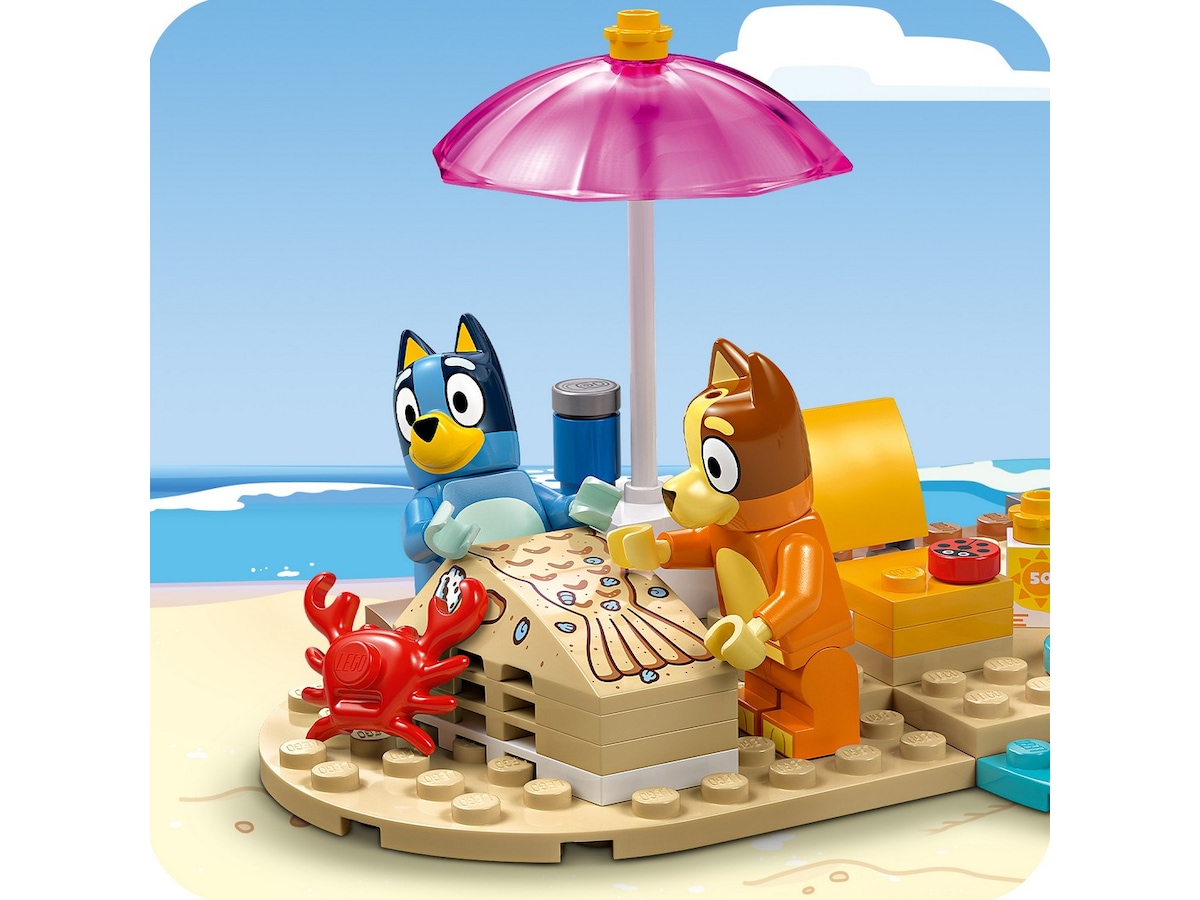 LEGO Bluey Bluey og familiens biltur til stranden 11202 LEGO