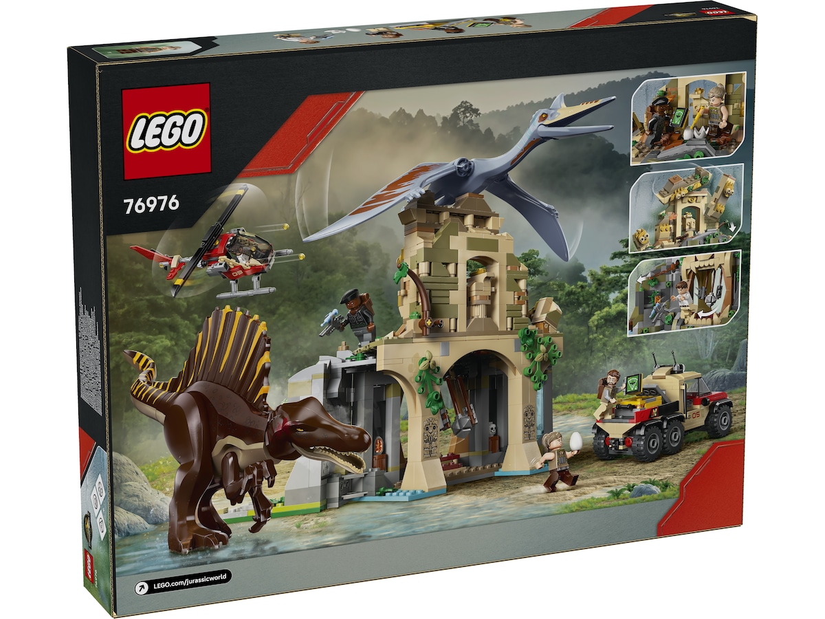 LEGO Jurassic World helikopteroppdr. spinosaurus/quetzalcoatlus 76976 LEGO