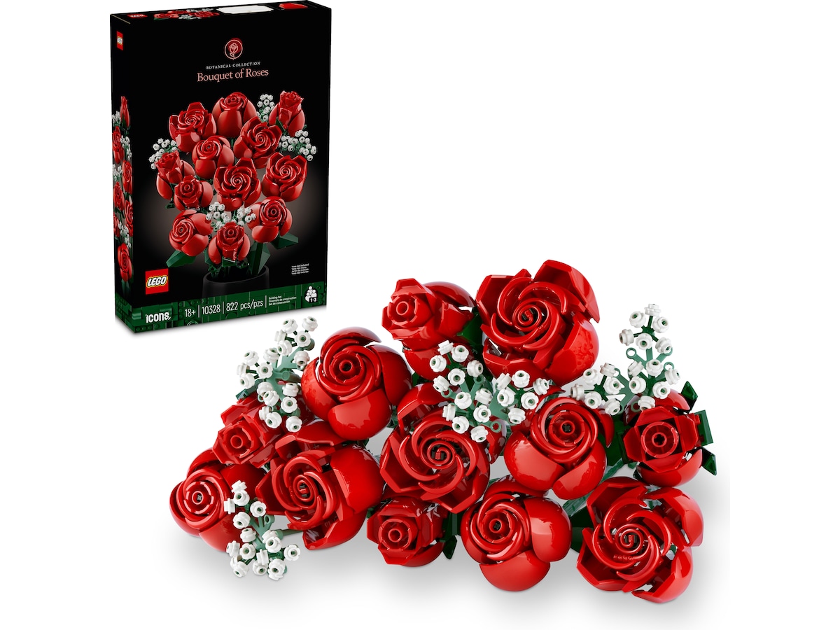 LEGO Botanicals bukett med roser 10328 LEGO