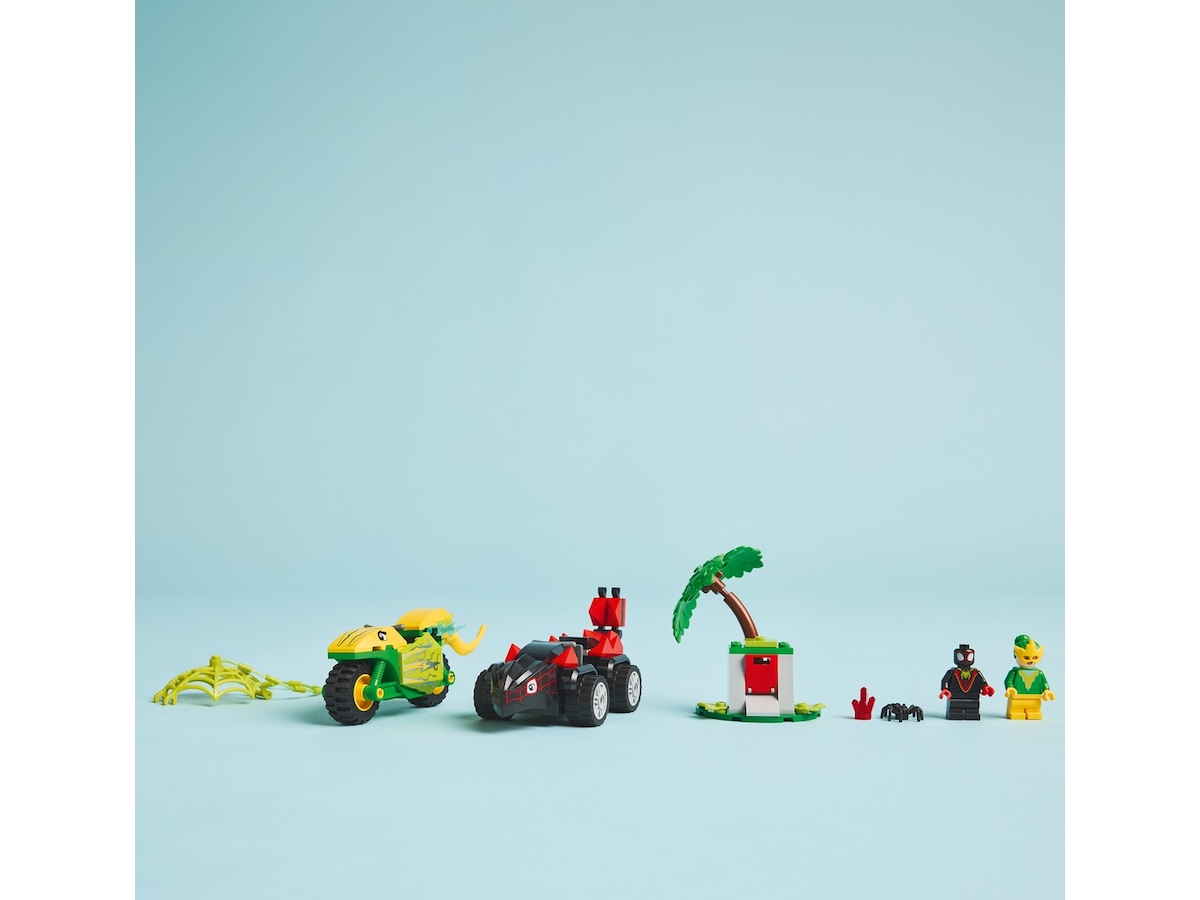 LEGO Spidey dinosaurkjøretøyjakt med Spin og Electro 11198 LEGO
