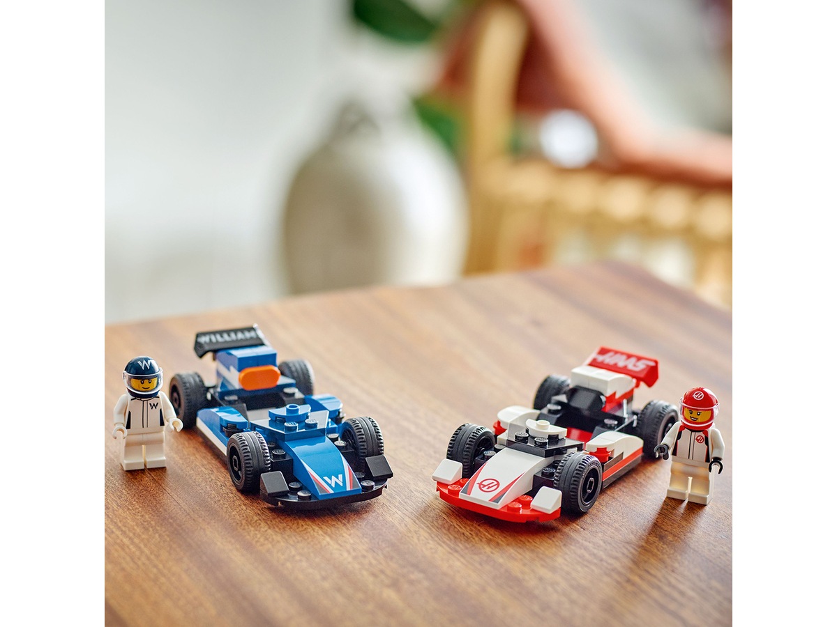 LEGO City F1 Williams Racing & Haas F1 racerbiler 60464 LEGO