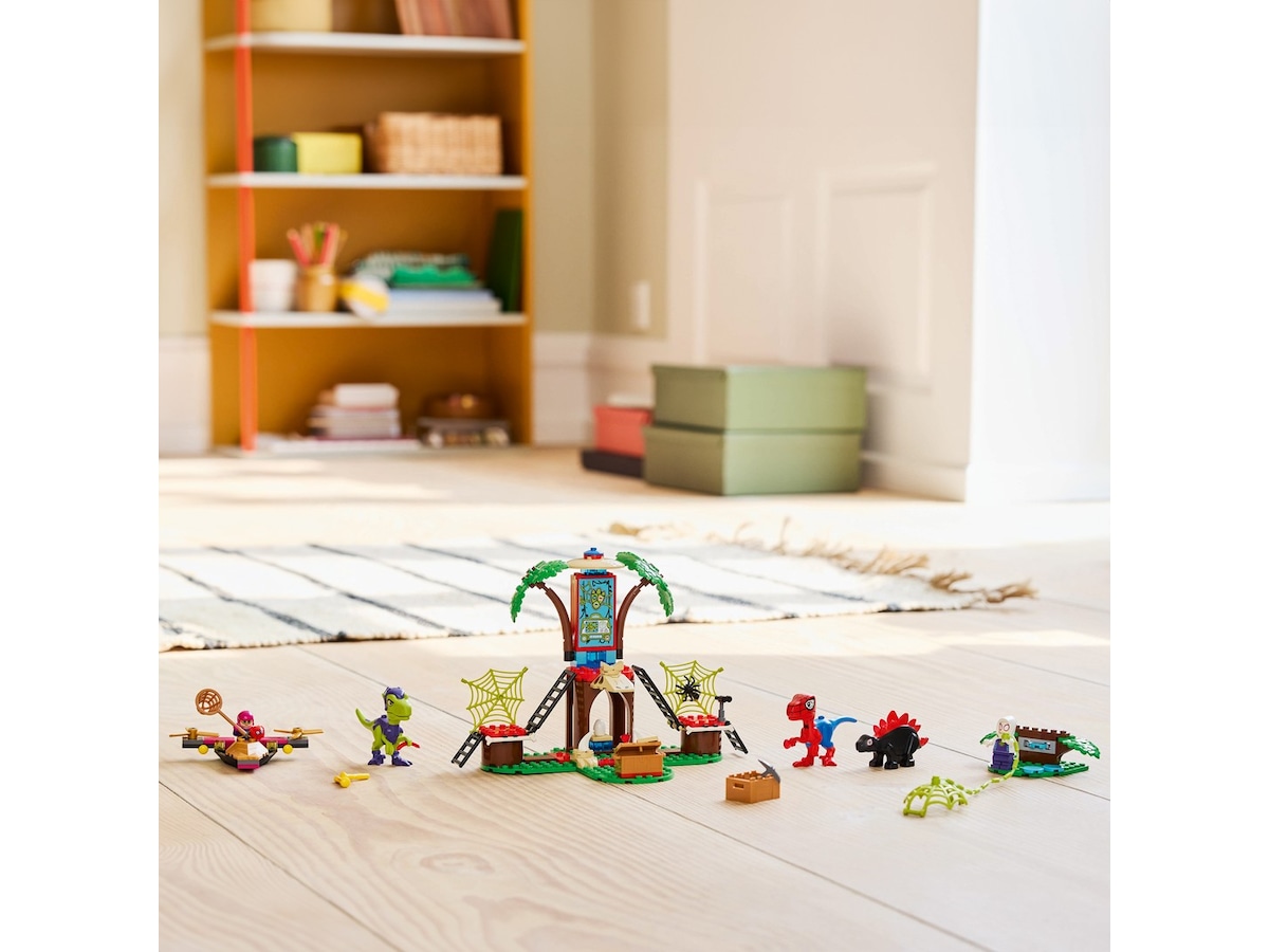 LEGO Spidey og Gobbys raptorkamp ved hovedkvarteret i treet 11200 LEGO