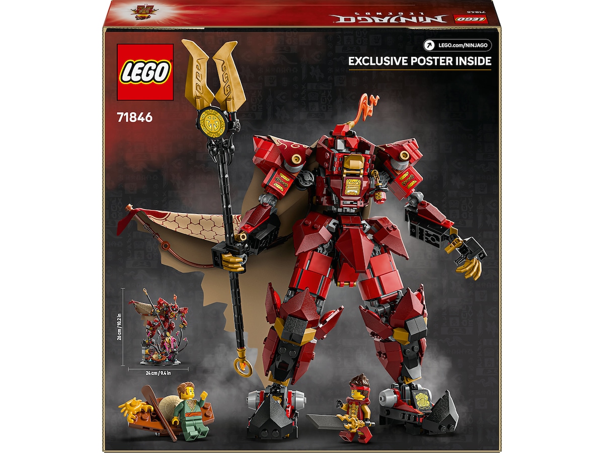 LEGO Ninjago Legends ildridderroboten 71846 LEGO