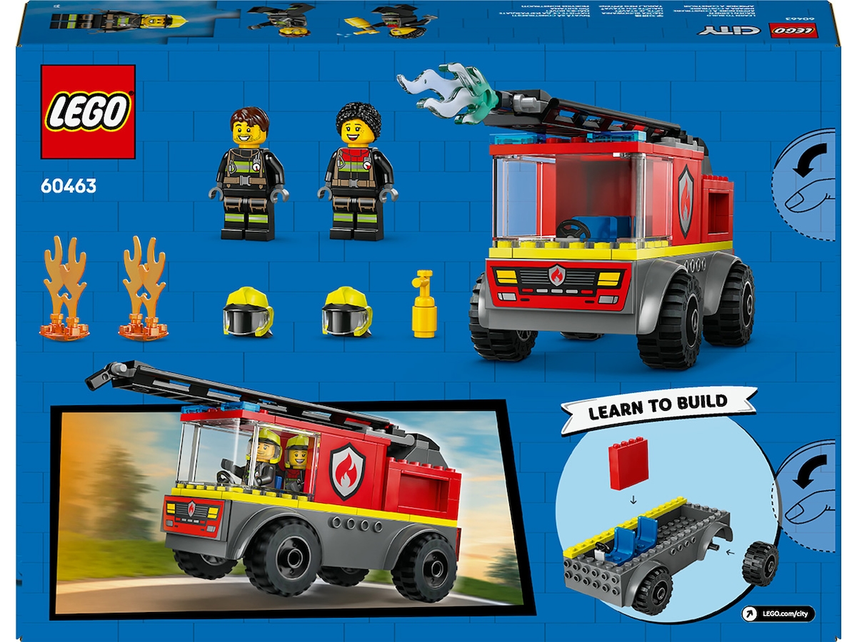 LEGO City Fire brannbil med stige 60463 LEGO