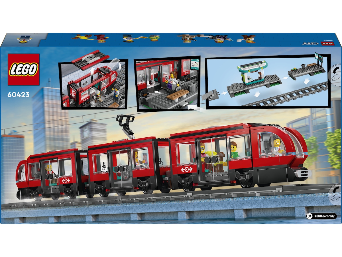 LEGO City trikk og stasjon 60423 LEGO