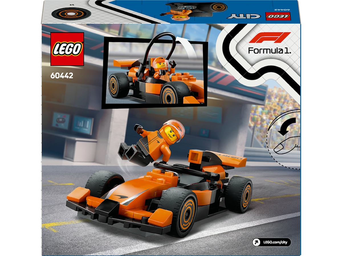 LEGO City F1 fører med McLaren racerbil 60442 LEGO