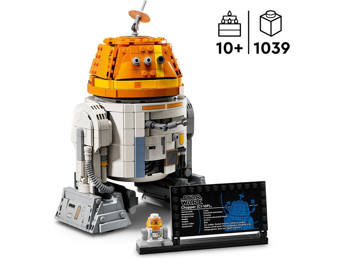 LEGO Star Wars astromech-droiden Chopper (C1-10P) 75416 LEGO
