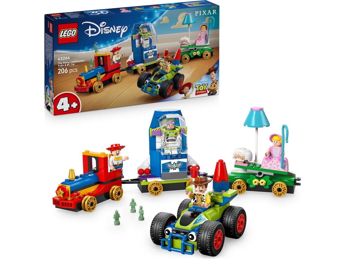 LEGO Disney Pixar festtog og fjernstyrt bil fra Toy Story 43264 LEGO