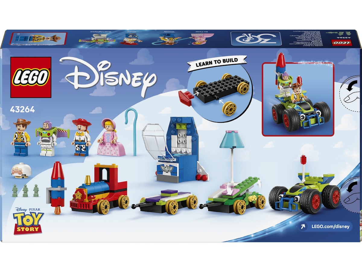LEGO Disney Pixar festtog og fjernstyrt bil fra Toy Story 43264 LEGO