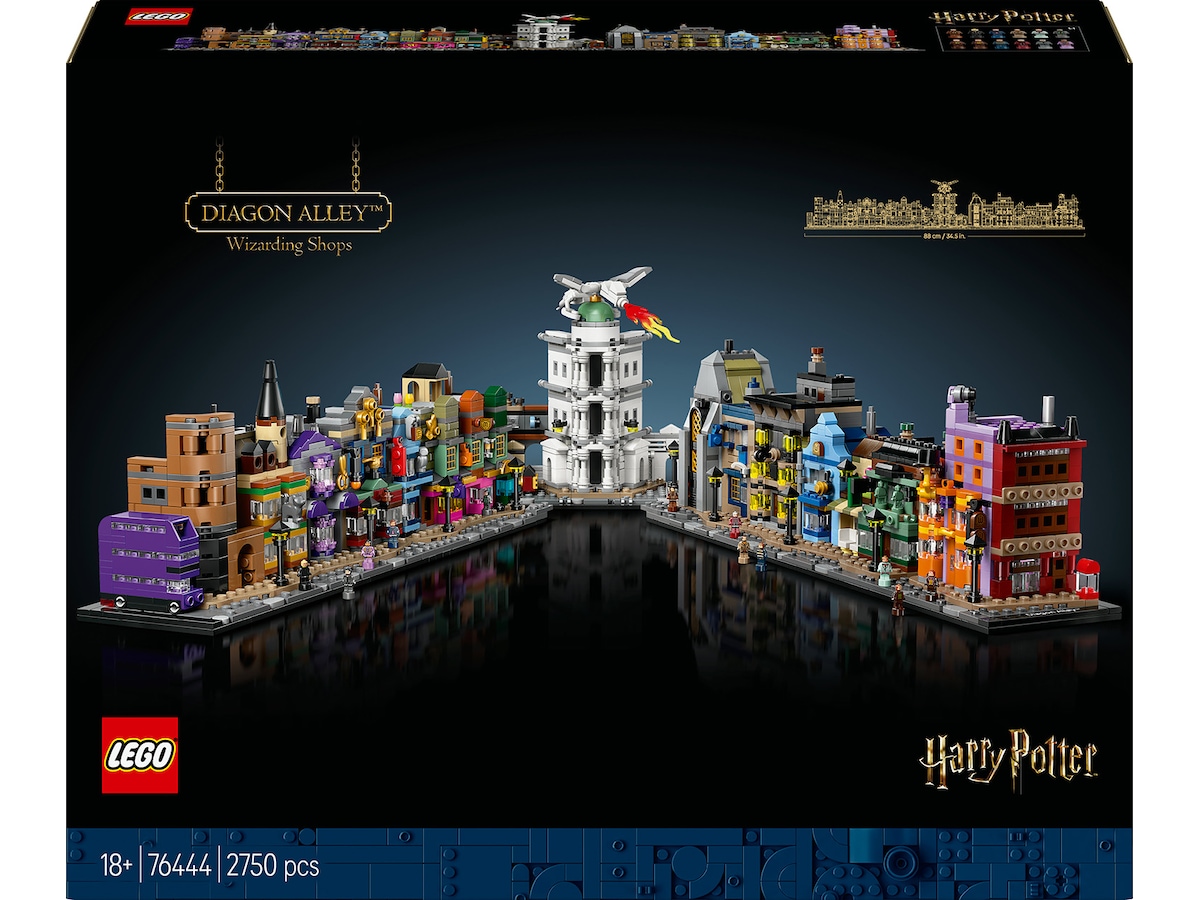 LEGO Harry Potter Diagonallmenningens trollmannsbutikker 76444 LEGO