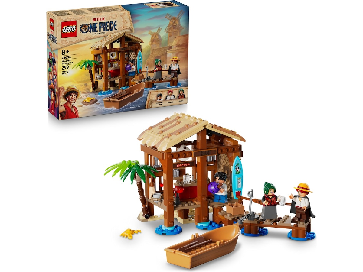 LEGO ONE PIECE Hytte i Vindmøllebyen 75636 LEGO