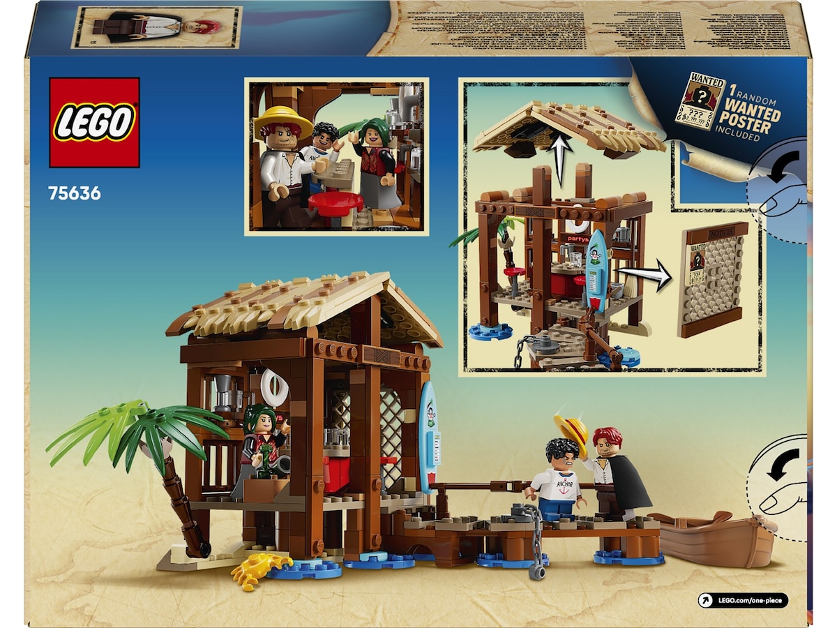 LEGO ONE PIECE Hytte i Vindmøllebyen 75636 LEGO