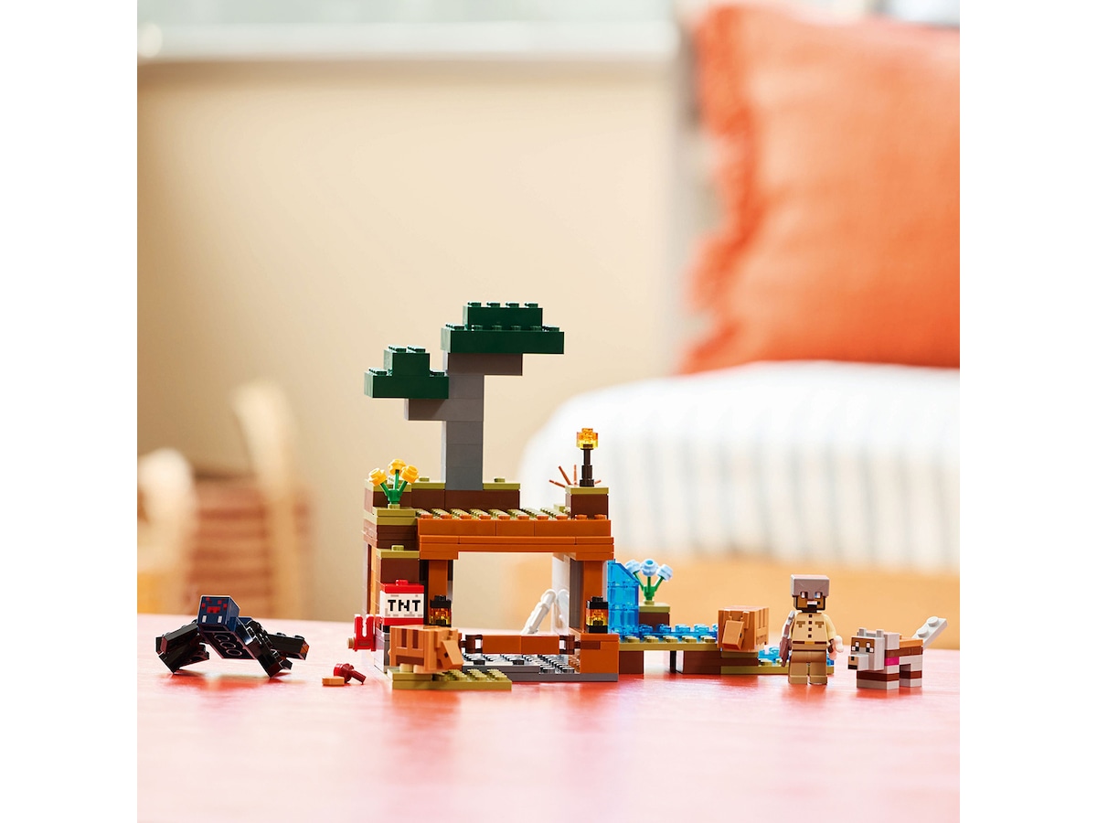 LEGO Minecraft ekspedisjonen til beltedyrgruven 21269 LEGO